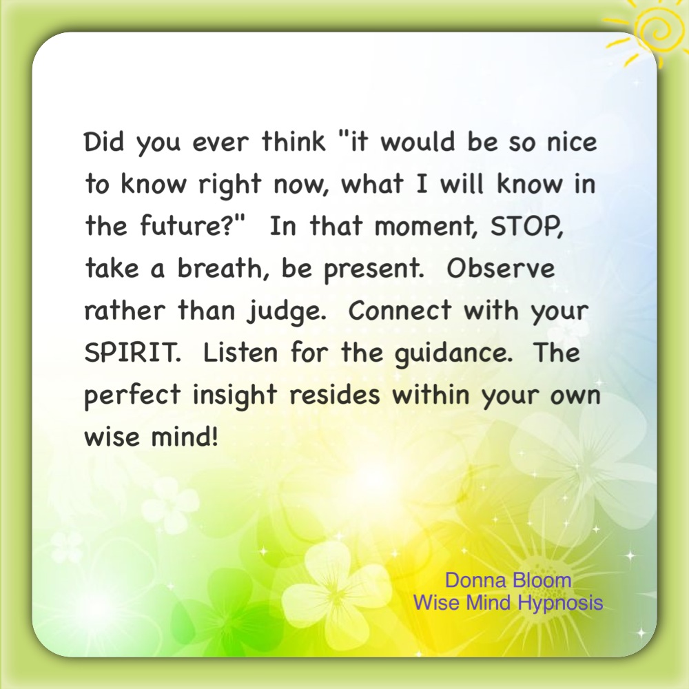 Insight, wisdom