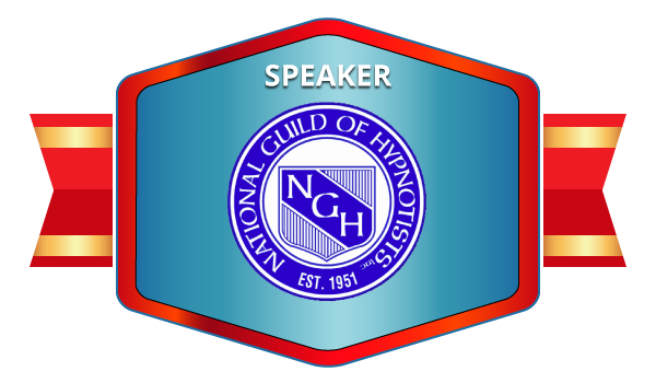 Nation Guild of Hypnotists Speaker Badge for Donna Bloom, Long Island Hypnosis