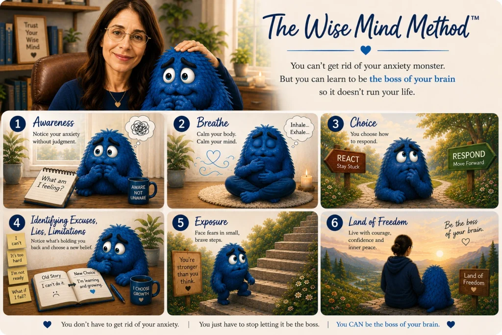 Wise Mind Method for Anxiety relief, Hypnosis for anxiety